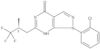 1-(2-Chlorophenyl)-1,5-dihydro-6-[(2S)-3,3,3-trifluoro-2-methylpropyl]-4H-pyrazolo[3,4-d]pyrimid...