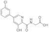 N-[[5-(3-Chlorophenyl)-3-hydroxy-2-pyridinyl]carbonyl]glycine