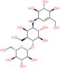 (1R,2R,3S,4R,5R,6S)-2,3,5-trihydroxy-6-(hydroxymethyl)-4-{[(1R,4S,5R,6R)-4,5,6-trihydroxy-3-(hydroxymethyl)cyclohex-2-en-1-yl]amino}cyclohexyl beta-L-glucopyranoside