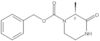 Phenylmethyl (2S)-2-methyl-3-oxo-1-piperazinecarboxylate