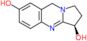 (3S)-1,2,3,9-tetrahydropyrrolo[2,1-b]quinazoline-3,7-diol