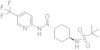 trans-4-[[(1,1-Dimethylethyl)sulfonyl]amino]-N-[5-(trifluoromethyl)-2-pyridinyl]cyclohexanecarboxa…