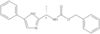 Phenylmethyl N-[(1S)-1-(5-phenyl-1H-imidazol-2-yl)ethyl]carbamate