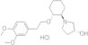 1-[(1R,2R)-2-[2-(3,4-Dimethoxyphenyl)ethoxy]cyclohexyl]pyrrolidin-(3R)-ol hydrochloride