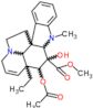 methyl 4-(acetyloxy)-3-hydroxy-1-methyl-6,7-didehydroaspidospermidine-3-carboxylate