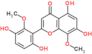 2-(3,6-dihydroxy-2-methoxyphenyl)-5,7-dihydroxy-8-methoxy-4H-chromen-4-one