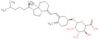 (3S,4S,5S,6R)-6-[(1S,3Z)-3-[(2E)-2-[(1R,3aS,7aR)-1-[(1R)-1,5-dimethylhexyl]-7a-methyl-2,3,3a,5,6,7-hexahydro-1H-inden-4-ylidene]ethylidene]-4-methylene-cyclohexoxy]-3,4,5-trihydroxy-tetrahydropyran-2-carboxylic acid