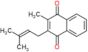 2-methyl-3-(3-methylbut-2-en-1-yl)naphthalene-1,4-dione