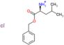 (2S)-1-(benzyloxy)-4-methyl-1-oxopentan-2-aminium chloride