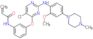 N-{3-[(5-Chloro-2-{[2-methoxy-4-(4-methyl-1-piperazinyl)phenyl]amino}-4-pyrimidinyl)oxy]phenyl}acrylamide