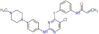 N-[3-[[5-Chloro-2-[[4-(4-methyl-1-piperazinyl)phenyl]amino]-4-pyrimidinyl]thio]phenyl]-2-propenami…