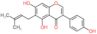 5,7-dihydroxy-3-(4-hydroxyphenyl)-6-(3-methylbut-2-en-1-yl)-4H-chromen-4-one
