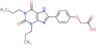 [4-(2,6-dioxo-1,3-dipropyl-2,3,6,7-tetrahydro-1H-purin-8-yl)phenoxy]acetic acid