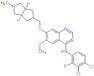 N-(3,4-Dichloro-2-fluorophenyl)-6-methoxy-7-{[(3aR,6aS)-2-methyloctahydrocyclopenta[c]pyrrol-5-yl]methoxy}-4-quinazolinamine