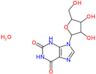 9-pentofuranosyl-3,9-dihydro-1H-purine-2,6-dione hydrate