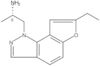 1-(7-Ethyl-1H-furo[2,3-g]indazol-1-yl)propan-2(S)-amine