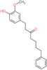 1-(4-hydroxy-3-methoxyphenyl)-7-phenylheptan-3-one