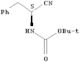 Carbamic acid, N-[(1S)-1-cyano-2-phenylethyl]-, 1,1-dimethylethyl ester