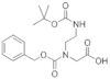 Z-N-(N-.beta.-Boc-aminoethyl)-Gly-OH