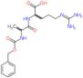 N-[(benzyloxy)carbonyl]alanyl-N~5~-(diaminomethylidene)ornithine