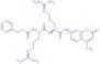 benzyl [(2S)-5-[(diaminomethylidene)amino]-1-({(2S)-5-[(diaminomethylidene)amino]-2-[(4-methyl-2-oxo-2H-chromen-7-yl)amino]pentanoyl}amino)-1-oxopentan-2-yl]carbamate (non-preferred name)
