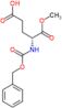 (4R)-4-{[(benzyloxy)carbonyl]amino}-5-methoxy-5-oxopentanoic acid (non-preferred name)