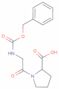 1-[N-[(phenylmethoxy)carbonyl]glycyl]-L-proline