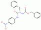 Phenylmethyl N-[(1S)-2-[(4-nitrophenyl)amino]-2-oxo-1-(phenylmethyl)ethyl]carbamate