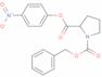 2-(4-Nitrophenyl) 1-(phenylmethyl) (2S)-1,2-pyrrolidinedicarboxylate