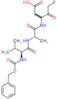 N-[(benzyloxy)carbonyl]-L-valyl-N-[1-(carboxymethyl)-3-fluoro-2-oxopropyl]-L-alaninamide