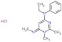 (6E)-N-ethyl-1,2-dimethyl-6-(methylimino)-N-phenyl-1,6-dihydropyrimidin-4-amine hydrochloride (1:1)