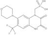 7-Morpholino-2,3-dioxo-6-(trifluoromethyl)-1,2,3,4-tetrahydroquinoxalin-1-ylmethylphosphonic acid