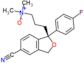 (1S)-1-[3-(dimethylnitroryl)propyl]-1-(4-fluorophenyl)-1,3-dihydro-2-benzofuran-5-carbonitrile