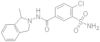 3-(Aminosulfonyl)-4-chloro-N-(1,3-dihydro-1-methyl-2H-isoindol-2-yl)benzamide