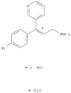 2-Propen-1-amine,3-(4-bromophenyl)-N,N-dimethyl-3-(3-pyridinyl)-, dihydrochloride, monohydrate,(Z)- (9CI)