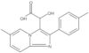 α-Hydroxy-6-methyl-2-(4-methylphenyl)imidazo[1,2-a]pyridine-3-acetic acid