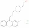 1-Piperazineethanol, 4-[(3Z)-3-(2-chloro-9H-thioxanthen-9-ylidene)propyl]-, hydrochloride (1:2)