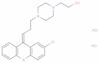 1-Piperazineethanol, 4-[3-(2-chloro-9H-thioxanthen-9-ylidene)propyl]-, hydrochloride (1:2)