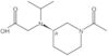 N-[(3R)-1-Acetil-3-piperidinil]-N-(1-metiletil)glicina