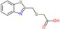 2-[(2-Benzothiazolylmethyl)thio]acetic acid