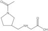 N-[(1-Acetyl-3-pyrrolidinyl)methyl]glycine