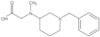 N-Methyl-N-[1-(phenylmethyl)-3-piperidinyl]glycin