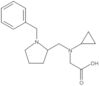 N-Cyclopropyl-N-[[1-(phenylmethyl)-2-pyrrolidinyl]methyl]glycine