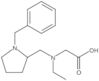 N-Ethyl-N-[[1-(phenylmethyl)-2-pyrrolidinyl]methyl]glycine