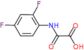 [(2,4-difluorophenyl)amino](oxo)acetic acid