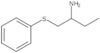 1-(Phenylthio)-2-butanamine