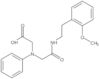 N-[2-[[2-(2-Methoxyphenyl)ethyl]amino]-2-oxoethyl]-N-phenylglycine