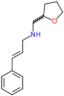 (2E)-3-phenyl-N-(tetrahydrofuran-2-ylmethyl)prop-2-en-1-amine