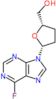 [(2S,5R)-5-(6-fluoro-9H-purin-9-yl)tetrahydrofuran-2-yl]methanol