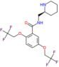 N-[(2S)-piperidin-2-ylmethyl]-2,5-bis(2,2,2-trifluoroethoxy)benzamide